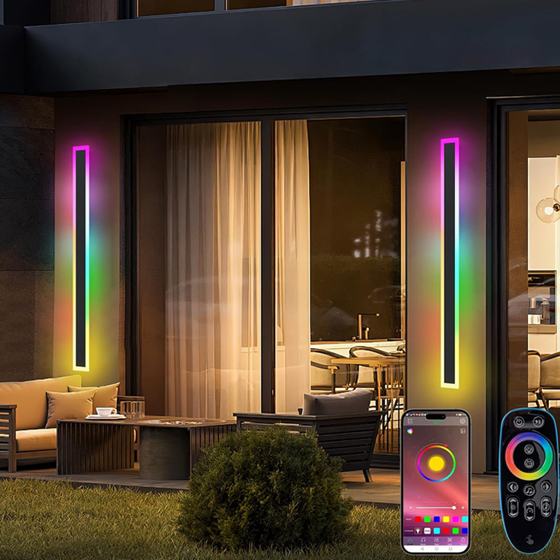 RGB Corner Floor Lamp