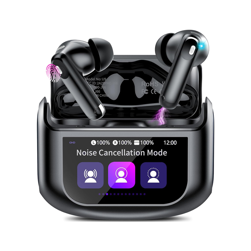 Wireless Earbuds with Display