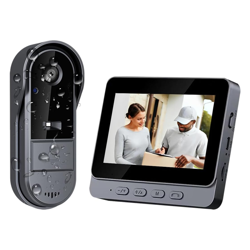 Video Doorbell with Monitor